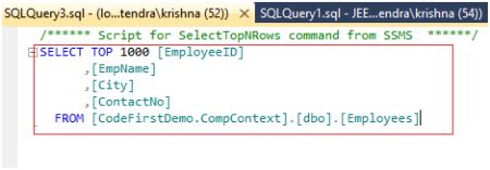 sql query